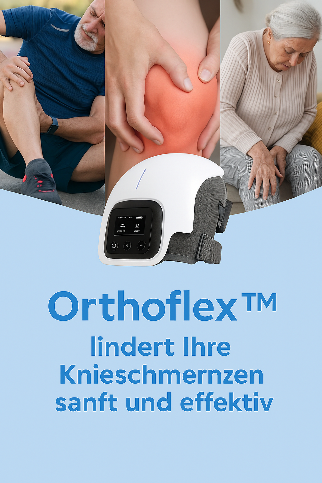 Orthoflex™ 3-in-1 Kniemassagegerät