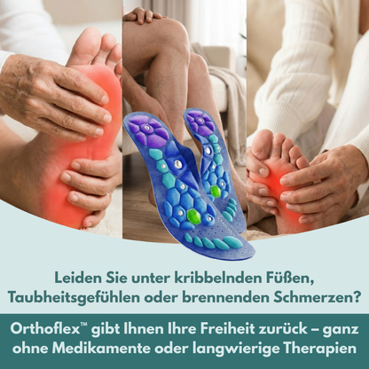 Orthoflex™ Magnet-Akupressur-Einlegesohlen